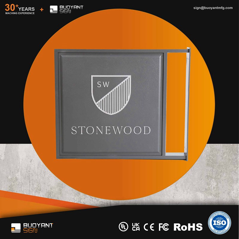 不锈钢平面三角形标牌制作，从设计到落地的实用指南-第3张图片-中国标牌厂家